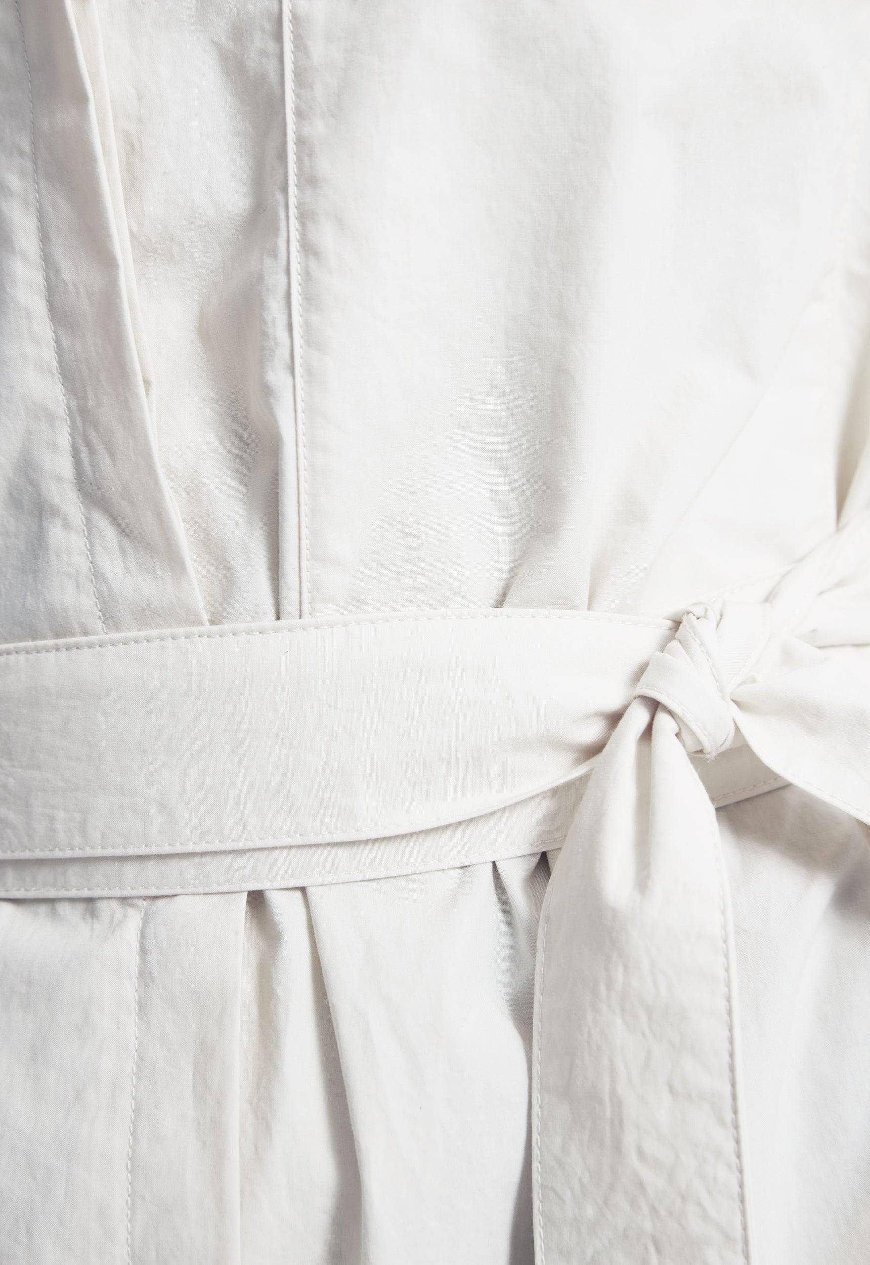 Jac+Jack SELENE COTTON DRESS in White